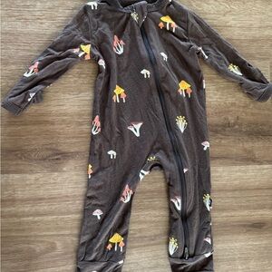 Kyte baby 0-3 Fungi Zipper Footie